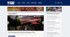 Desktop Screenshot of bluegrasstoday.com